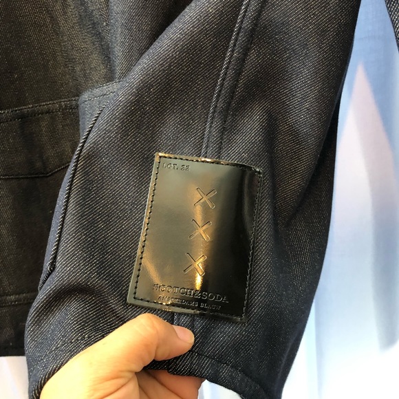 Scotch & Soda Reversible Ombre Cotton-Blend Overshirt Size M - Picture 15 of 16